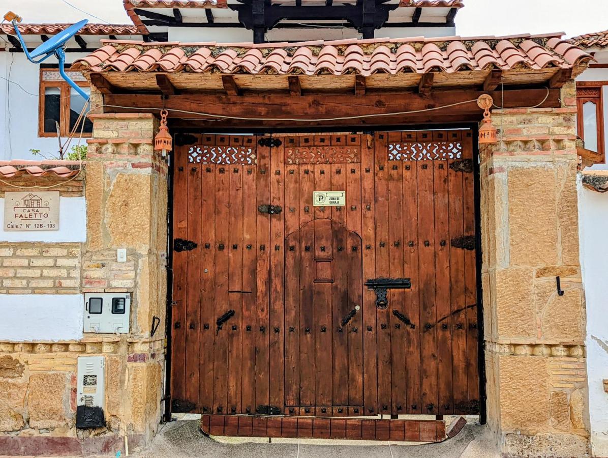 Casa De Huespedes Faletto Villa de Leyva Eksteriør bilde