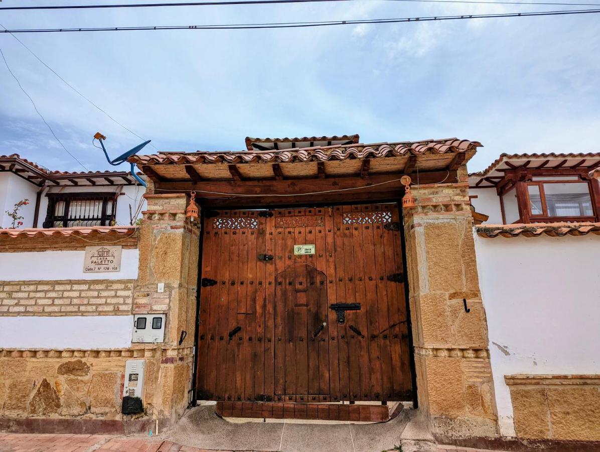 Casa De Huespedes Faletto Villa de Leyva Eksteriør bilde