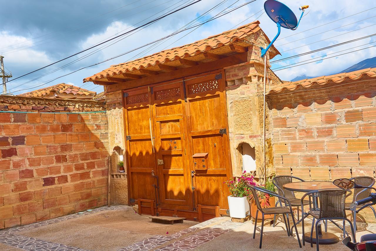 Casa De Huespedes Faletto Villa de Leyva Eksteriør bilde