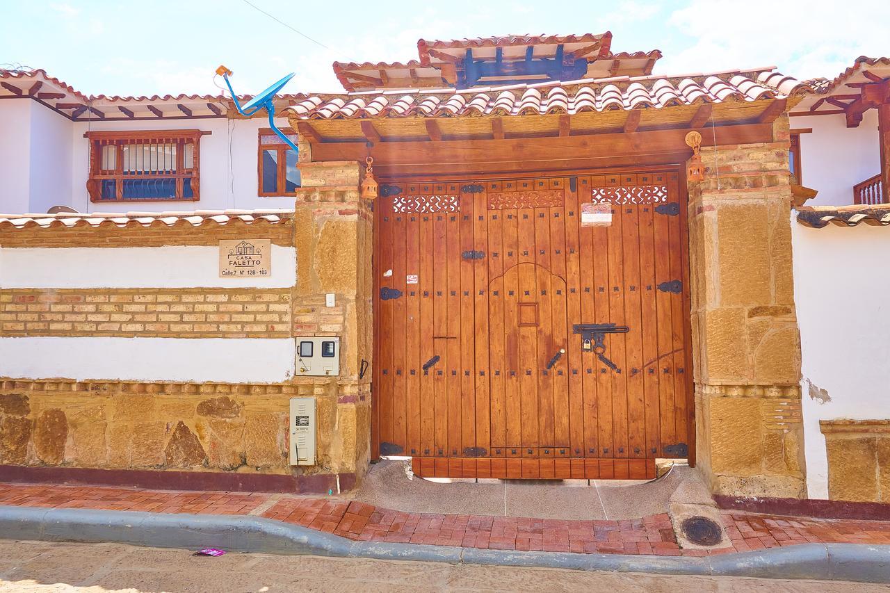Casa De Huespedes Faletto Villa de Leyva Eksteriør bilde